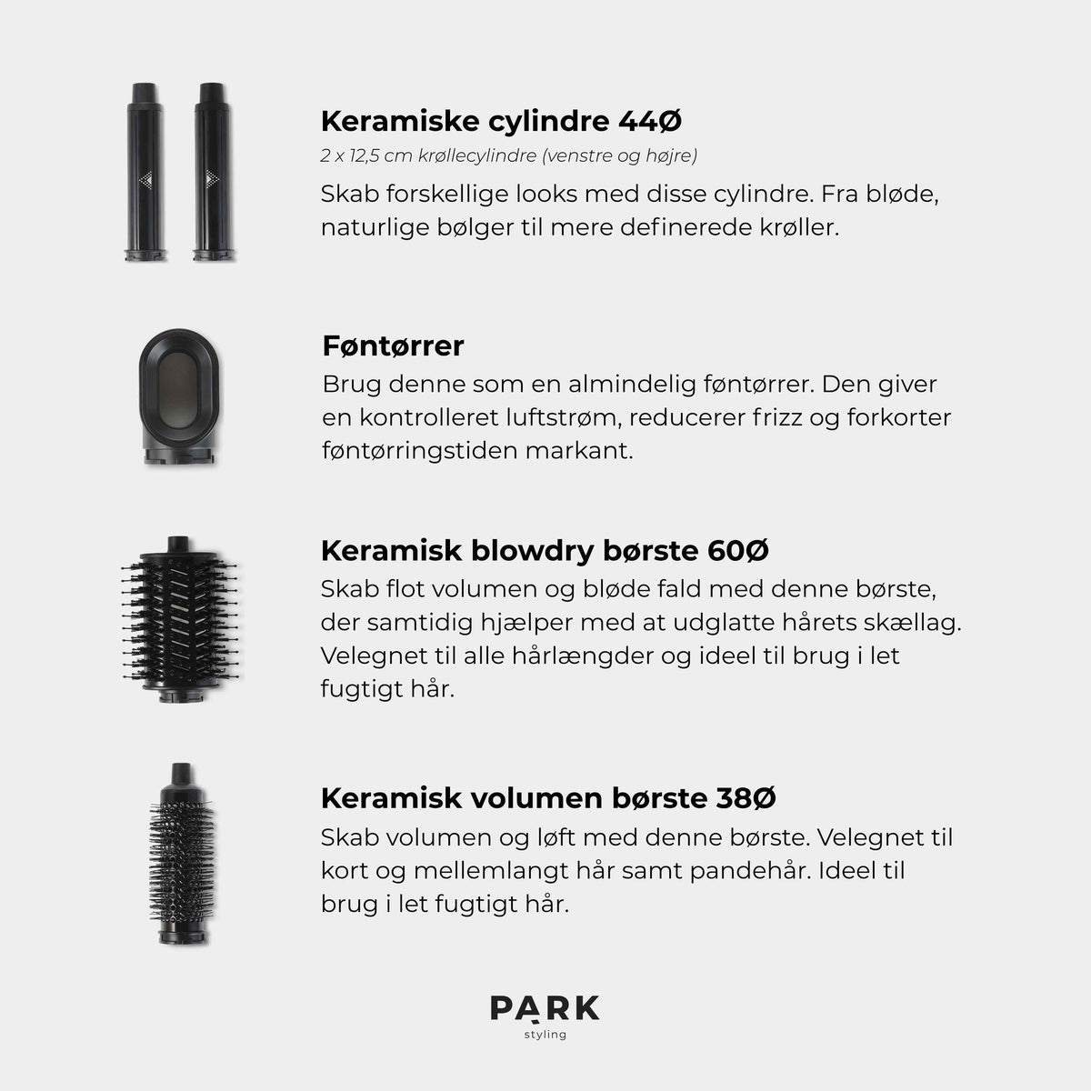 PARK PRO AIR STYLER - Multistyler og føntørrer