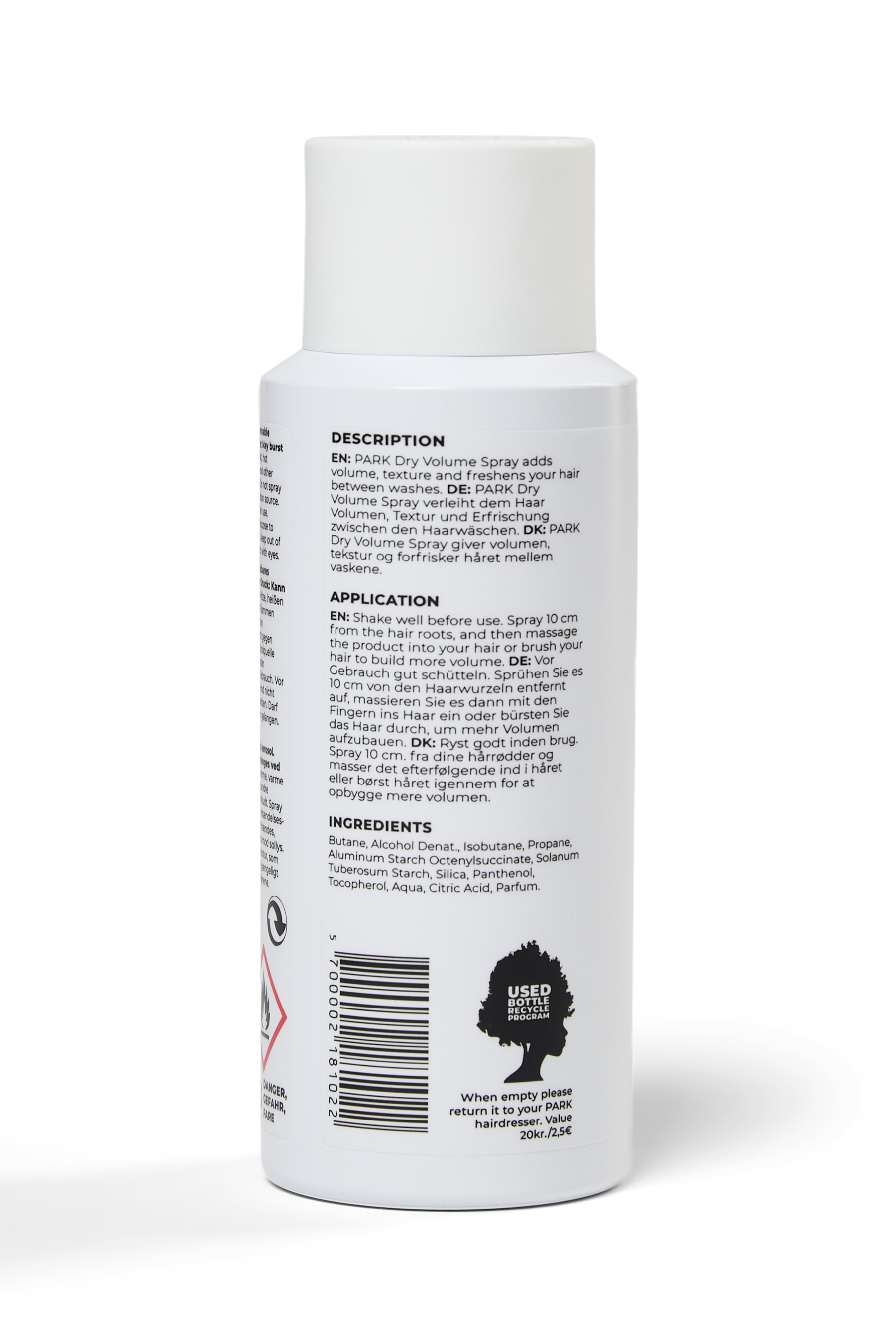 Dry volume spray - Giver volume og forfrisker håret (Rejsestørrelse)