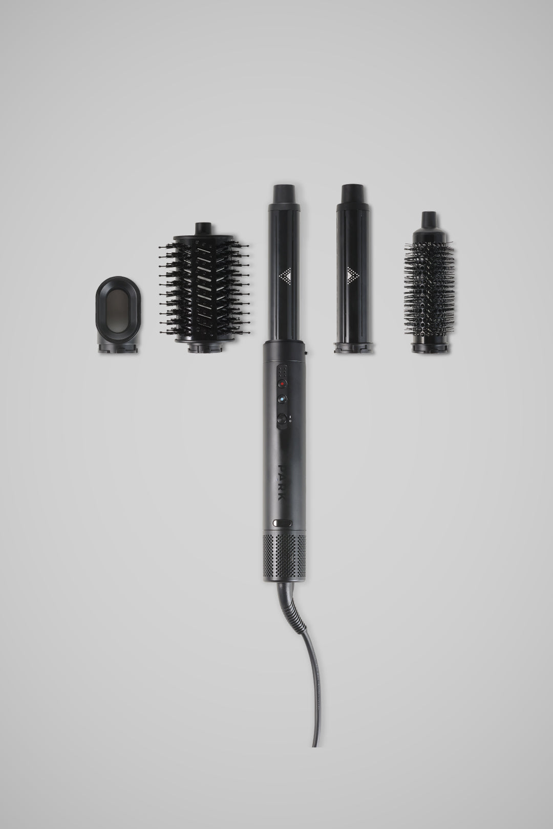 PARK PRO AIR STYLER med de fem tilbehørsdele