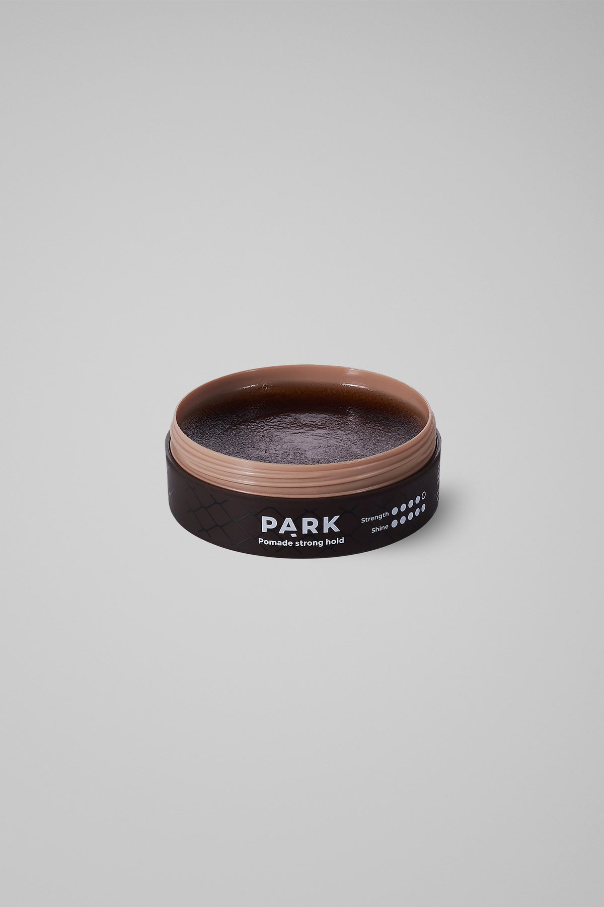 Pomade Strong Hold - Glansgivende hårvoks med stærkt hold